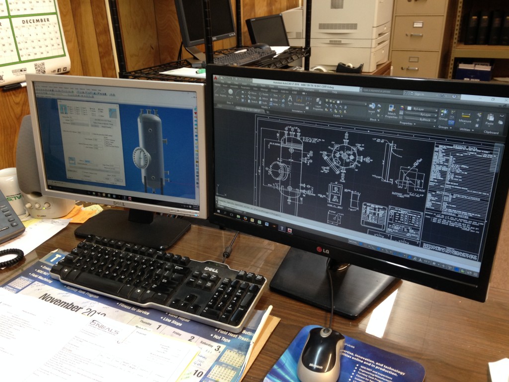 B. Engineering Pressure Vessels with Compress and Auto CAD