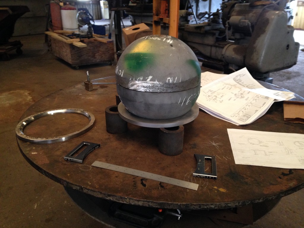 Combustion Test Chanber Sphere Halves