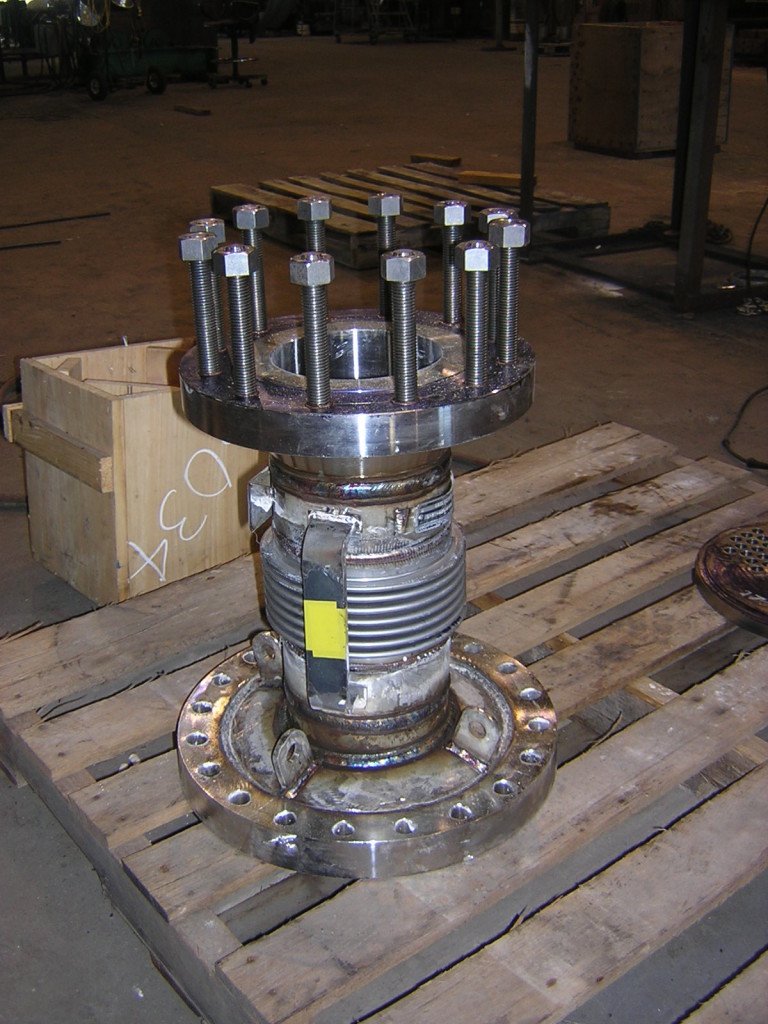 F. Exchanger Tail-pipe with Bellows Expansion joint